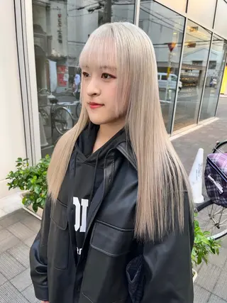 ロング カラー ショート/パーマ/ カラー/FUKOのヘアスタイル