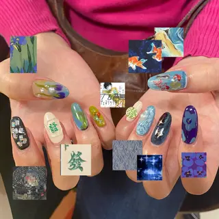 ネイル .unff所属・hana (..)個 性派/メンズネイル◎のネイルデザイン