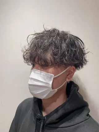 ショート パーマ メンズ 草薙/メンズパーマ 稲葉のヘアスタイル