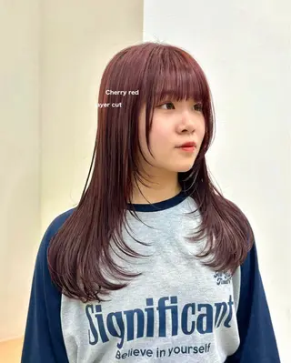 ロング カラー ヘアアレンジ Apero【アペロ】所属・パーマ/暖色/ボブ イワタテ🇰🇷のヘアスタイル