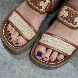 ネイル YUKIMO🍎名駅 /ニュアンスのネイルデザイン