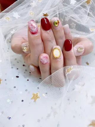 ネイル 🦋ネイルサロン ブラン🌈ゆりのネイルデザイン