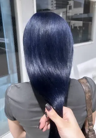 ロング カラー 海老名 理香子のヘアスタイル