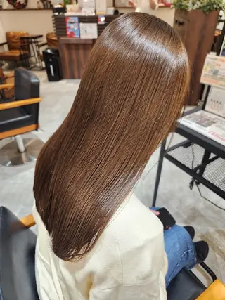 カラー OVAL hair はづきのヘアスタイル