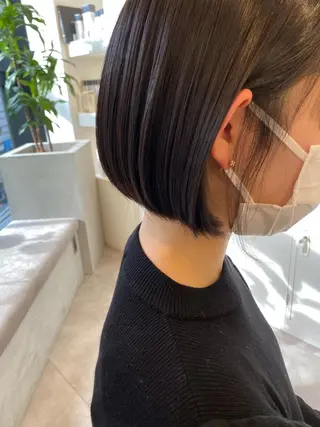 ショート カラー あざと可愛い❤️ 髪質整形💊 輝のヘアスタイル