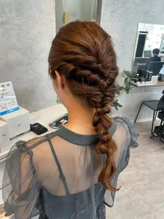 ロング ヘアアレンジ 似合わせ🌿‬髪質 改善🧸RYUGOのヘアスタイル