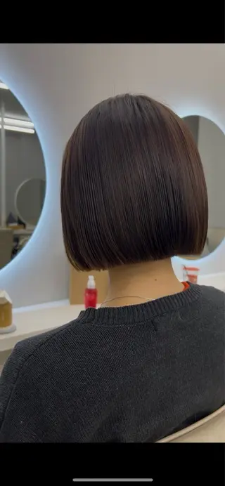 ミディアム 松本 雄嗣のヘアスタイル