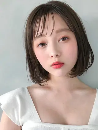 ミディアム ショート特化美容師 emiwoのヘアスタイル