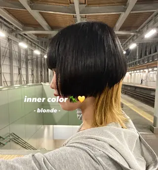 ミディアム Flan hair 箱崎店所属・SATSUKI /Flan hairのヘアスタイル