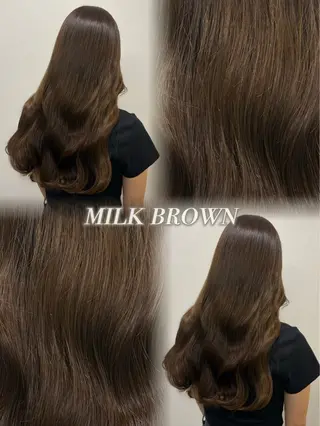 ロング カラー COTAN所属・yui /暖色、ブラウンのヘアスタイル