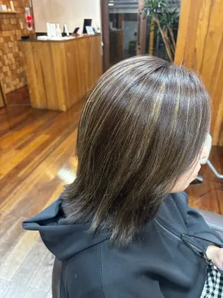 ミディアム ボブスタイル/ えぐちりほのヘアスタイル