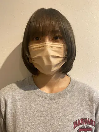 カラー andthebricks所属・剱持 介里のヘアスタイル