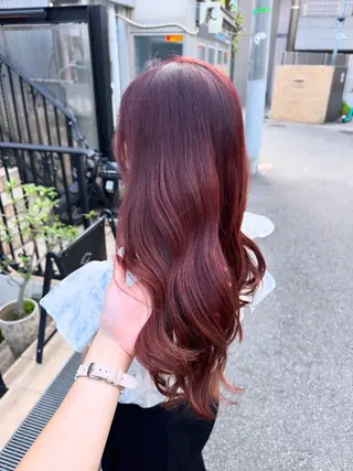 ロング 似合わせモテヘア Akari🦢🖤のヘアスタイル