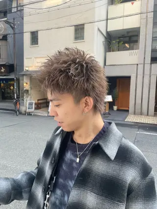 メンズ フリーランスシェアサロンルレイル所属・心斎橋/メンズ /ルレイル/地形真希のヘアスタイル