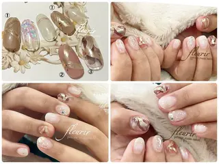 ネイル フルリール 【プライベートサロンのネイルデザイン