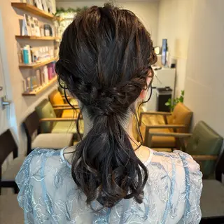 ミディアム AFLOAT D’L所属・カットモデル募集‎ / 角本 藍のヘアスタイル