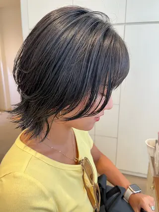 ショート カラー サソウ ユリエ🥥のヘアスタイル