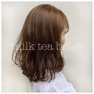 セミロング カラー 赤味消し.髪質改善 🌿𝘠𝘜𝘙𝘐のヘアスタイル