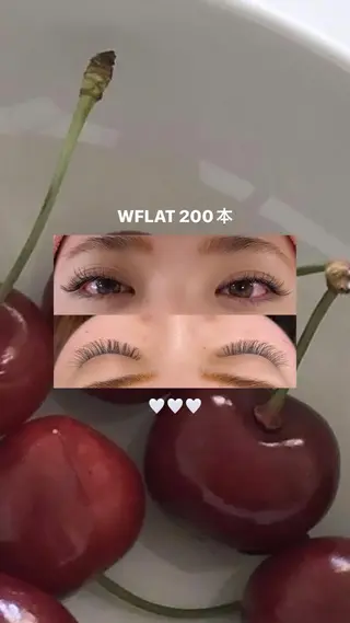 マツエク・マツパ As nail sakuraのマツエク・マツパデザイン