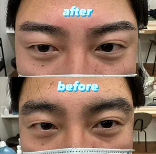 アイブロウ 【メンズ特化美容師】 山﨑　凌のヘアスタイル