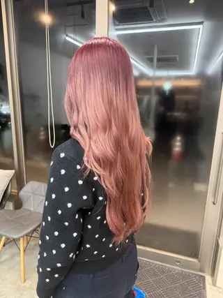 ロング カラー sand chiharuのヘアスタイル