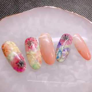 ネイル 奥園 良恵のネイルデザイン