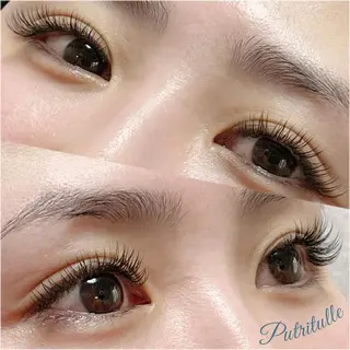 マツエク・マツパ putritulle 優のマツエク・マツパデザイン