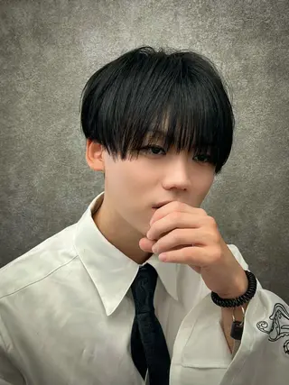 ショート メンズ メンズウルフ特化🐺 🔥長山耕大🔥のヘアスタイル