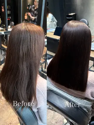 セミロング ENORE所属・【✨艶髪矯正✨】 MINAMIのヘアスタイル