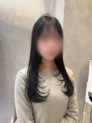 ロング こくぶん ひよりのヘアスタイル