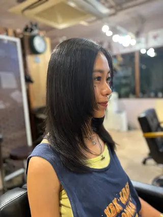 ロング 角田リサ /代々木上原のヘアスタイル