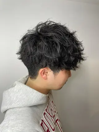 ミディアム 渋谷 メンズヘア⭐️ タニグチヨシユキのヘアスタイル