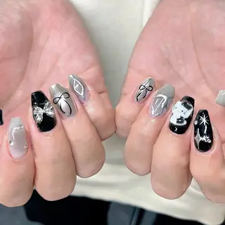 ネイル 🎀NAIL🎀 AI🪄︎︎◝✩のネイルデザイン