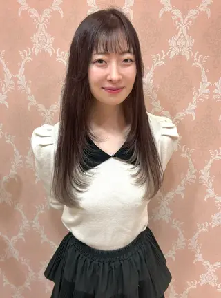 ロング カラー ᴋᴀɴᴀ 🎀のヘアスタイル