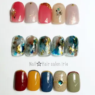ネイル Hair salon Irie所属・與儀 知佳のネイルデザイン