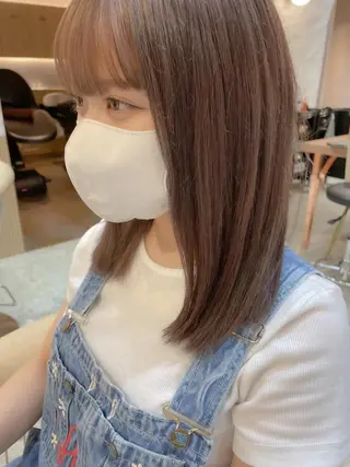 セミロング 🌹ボブ/髪質改善 韓国ヘア🌹澤口龍成のヘアスタイル