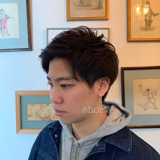 ショート メンズ GO TODAY 原宿本店所属・似合わせカット得意 💛RENA💛のヘアスタイル