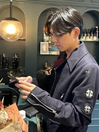 メンズ パーマ 【メンズカット/パー マ✂️】momo🌷のヘアスタイル