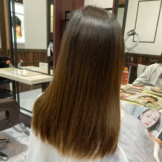 ロング 山崎 航のヘアスタイル