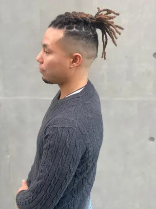 ショート カラー パーマ ヘアアレンジ メンズ キッズ ネイル マツエク・マツパ 中元 淳のヘアスタイル