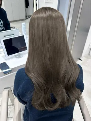 ロング カラー IVE所属・ダブルカラー髪質改善 /Annaのヘアスタイル