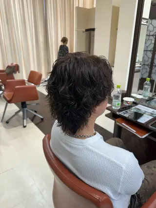 ショート カラー パーマ メンズ 毎月230人担当/ メンズヘア/清和武虎のヘアスタイル