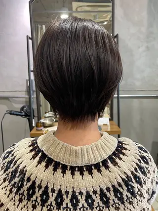 ショート さの あやねのヘアスタイル