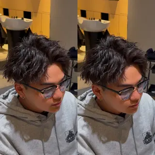 パーマ メンズ AI TOKYO 名古屋栄所属・石黒 龍大のヘアスタイル