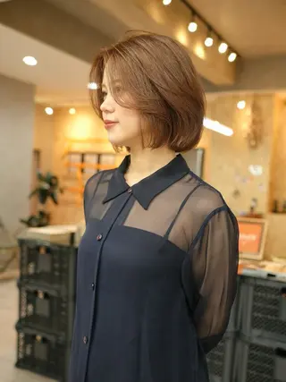 ミディアム カラー 栄・伏見 JOULE'Sのヘアスタイル