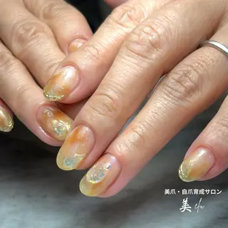 ネイル 美爪・自爪育成サロン美elu所属・美爪・自爪育成サロン 美elu(ビエル)のネイルデザイン
