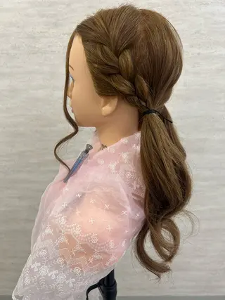 ヘアアレンジ 武田 比奈のヘアスタイル