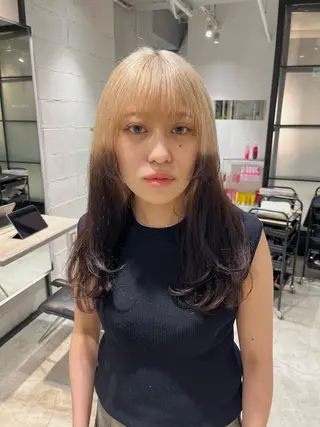 ロング Juna✂️ レイヤー / ボブのヘアスタイル