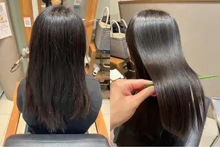 ロング パーマ ディレクター ノナカのヘアスタイル