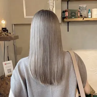 セミロング カラー riffdesign labo帝塚山/竹井のヘアスタイル
